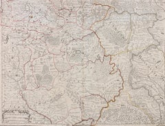 Henri Liebaux und Guillaume De L'Isle – Kupferstich, Karte der Moscoviten, 1706