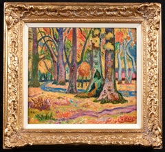 Honfleur - Post Impressionist Landscape Oil Painting by Henri de Saint-Delis