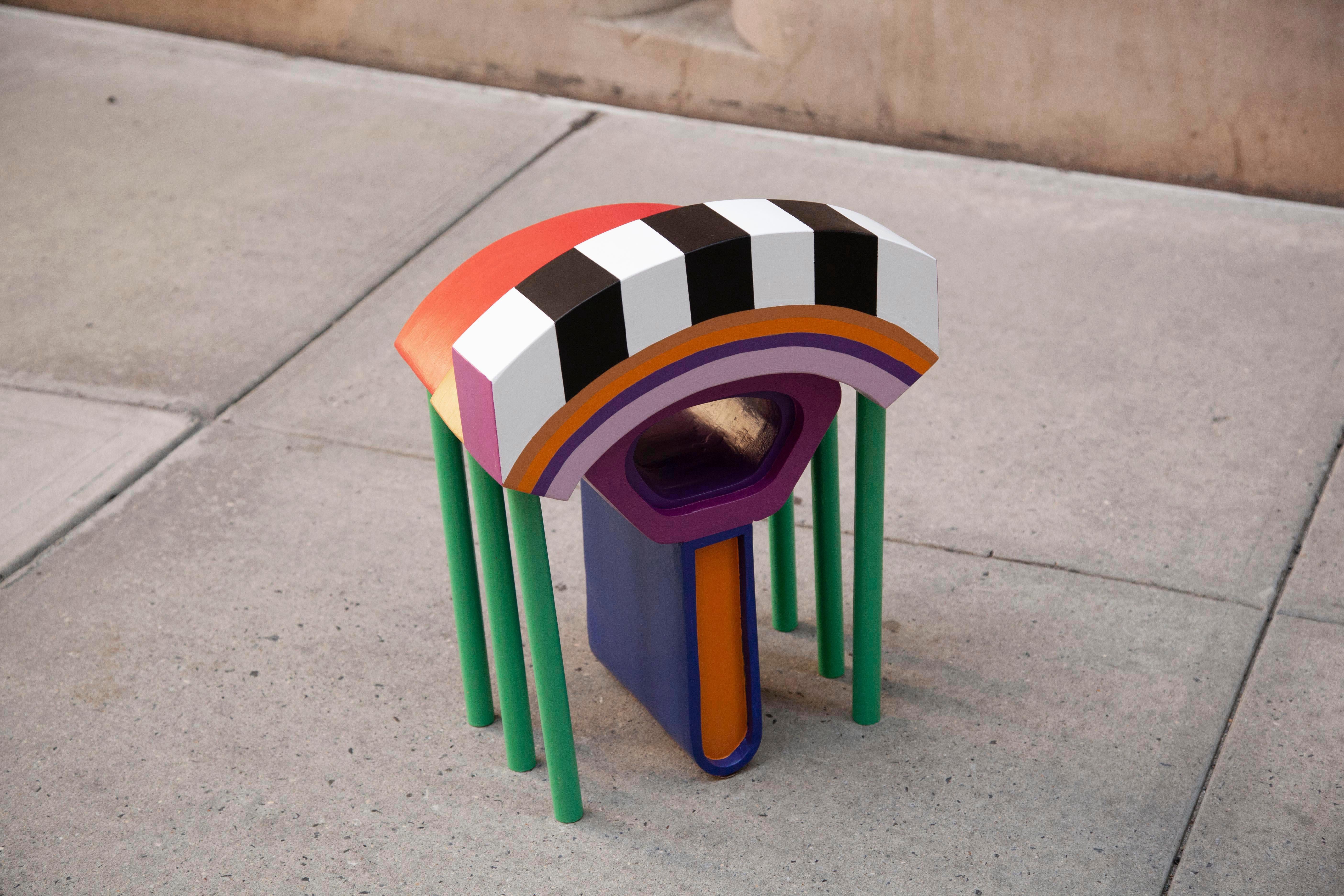 American Henri, Limited Edition Contemporary Sculptural Stool For Sale