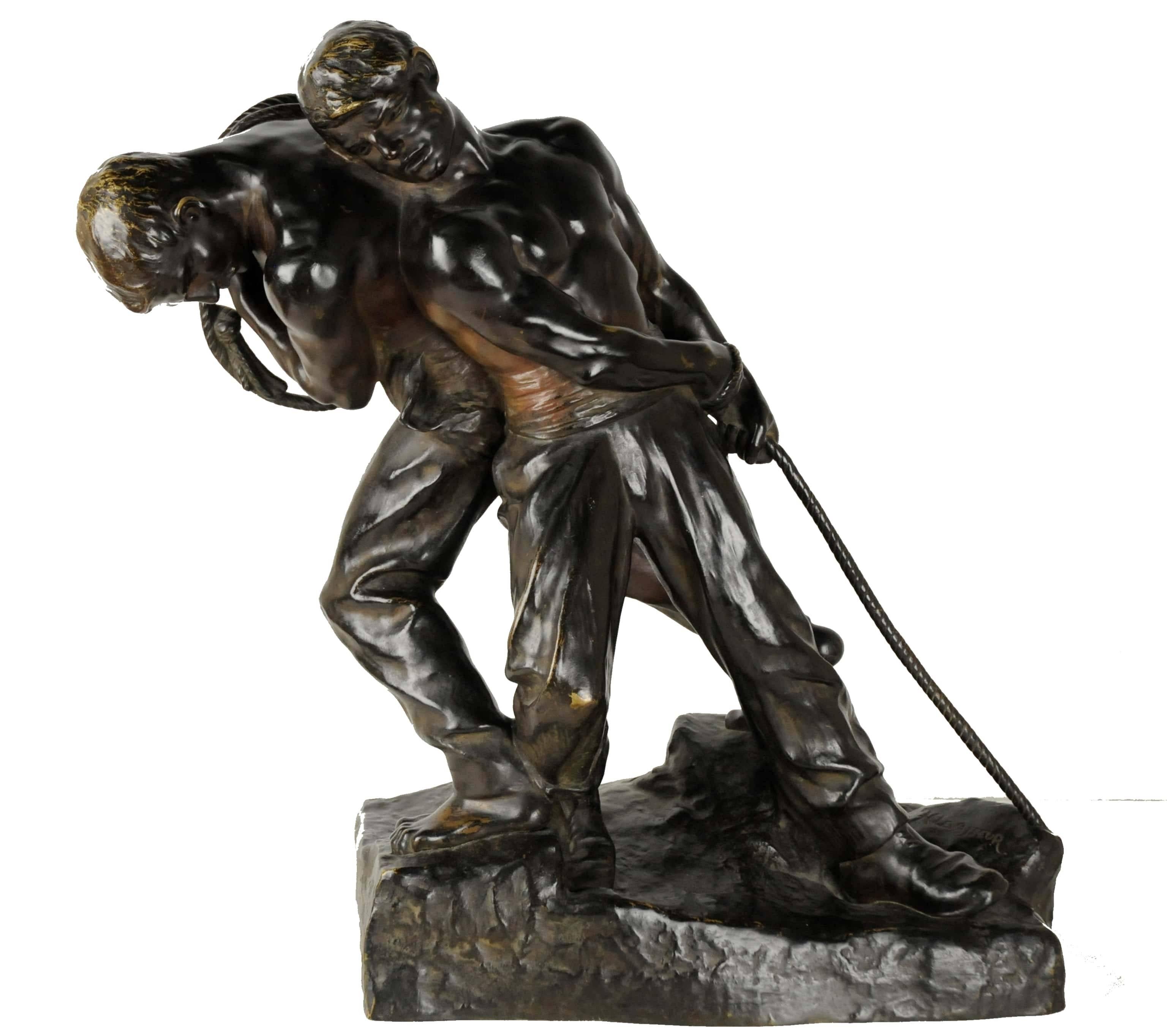 levasseur bronze sculpture