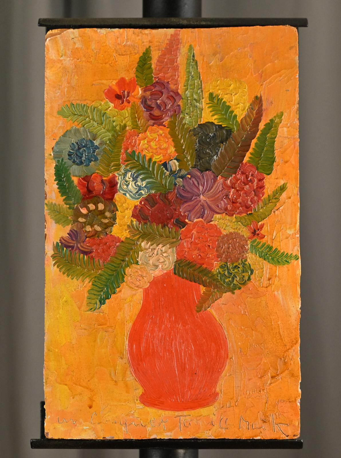 Blumenstrauß Tonic – Painting von Henri Maik