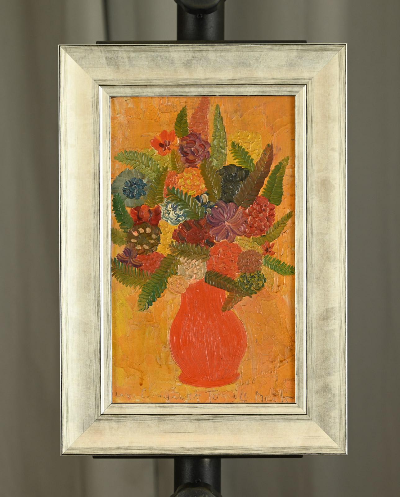 Bouquet tonic - Painting by Henri Maik