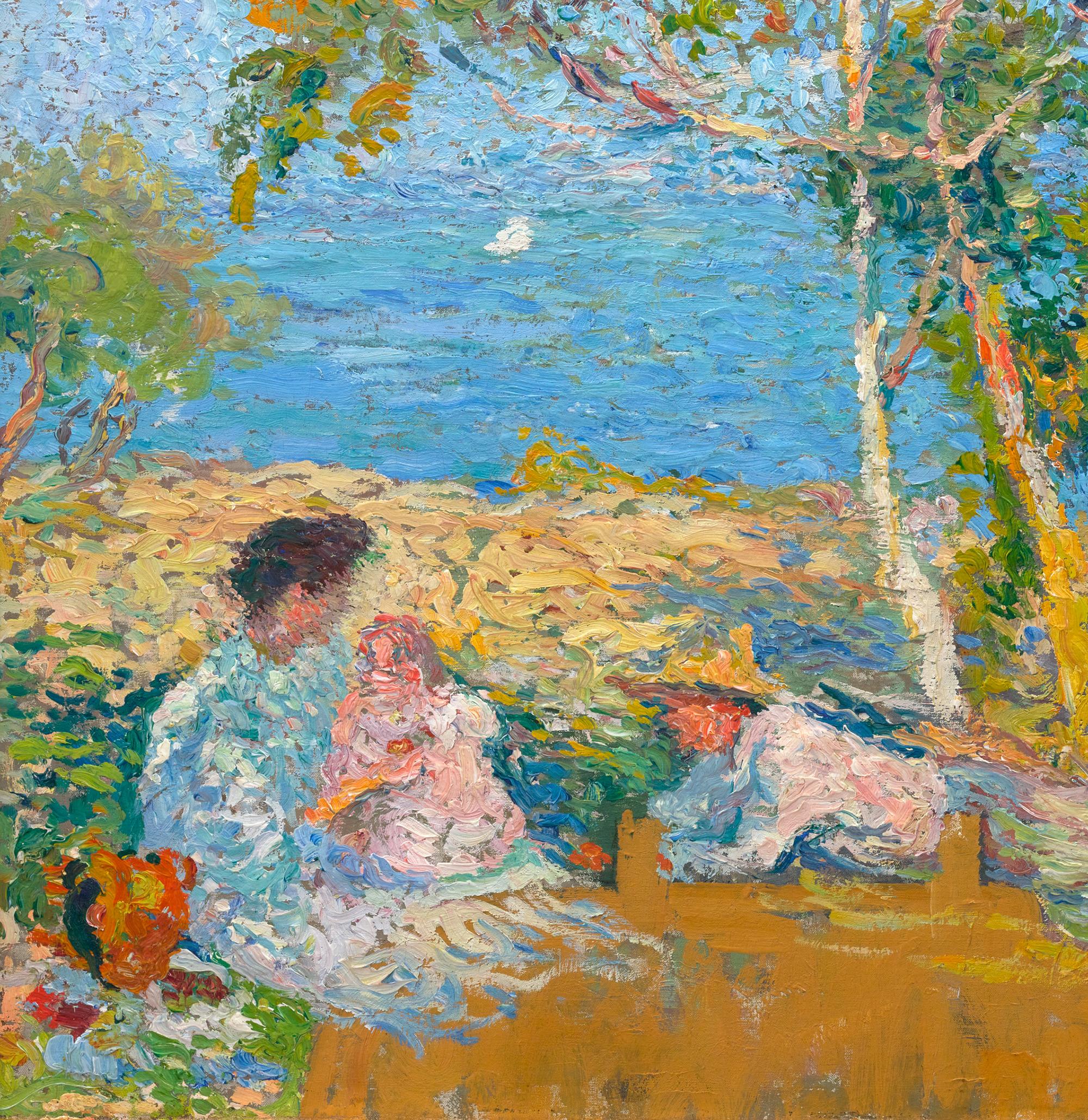 Déjeuner Champêtre di HENRY Martin - Painting Postimpressionismo di Henri Martin