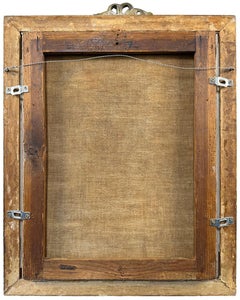 Portrait of a young girl. French impressionist