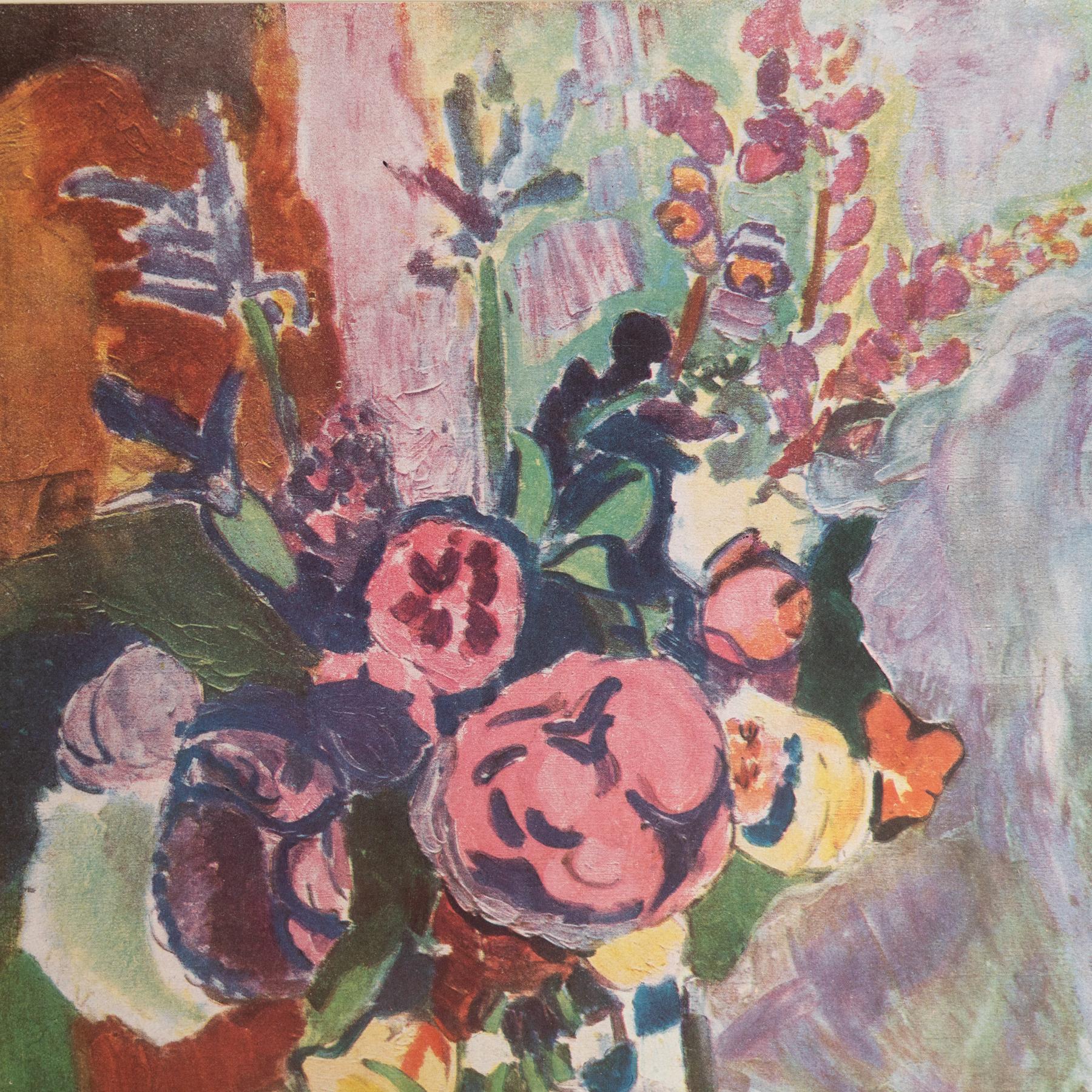 Henri Matisse 1948 Farbklischee-Druck, gerahmt (Französisch) im Angebot