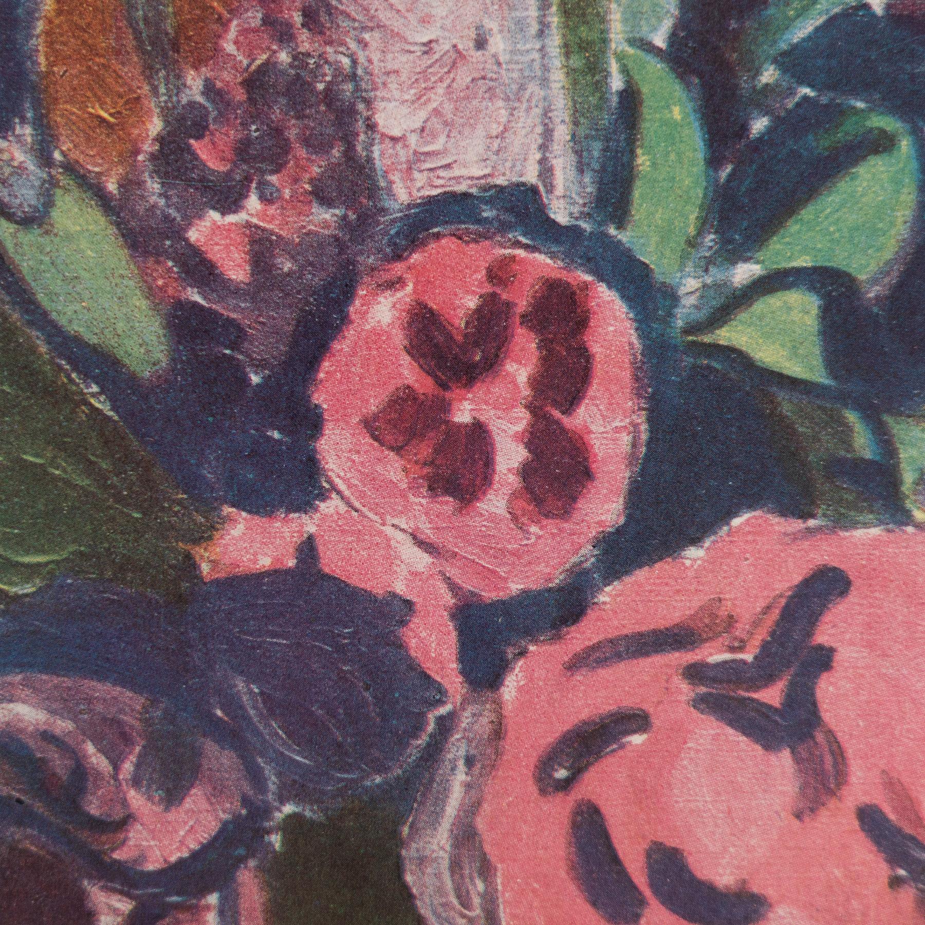 Henri Matisse 1948 Farbklischee-Druck, gerahmt (Mitte des 20. Jahrhunderts) im Angebot