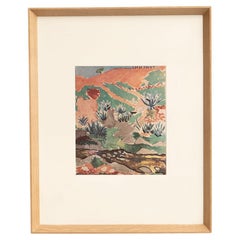 Henri Matisse 1948 Gravure Cliché couleur, encadrée