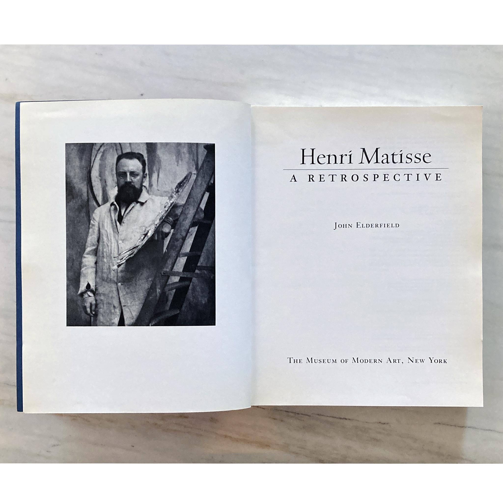 Paper Henri Matisse: A Retrospective, The Museum of Modern Art, New York City, 1992 For Sale