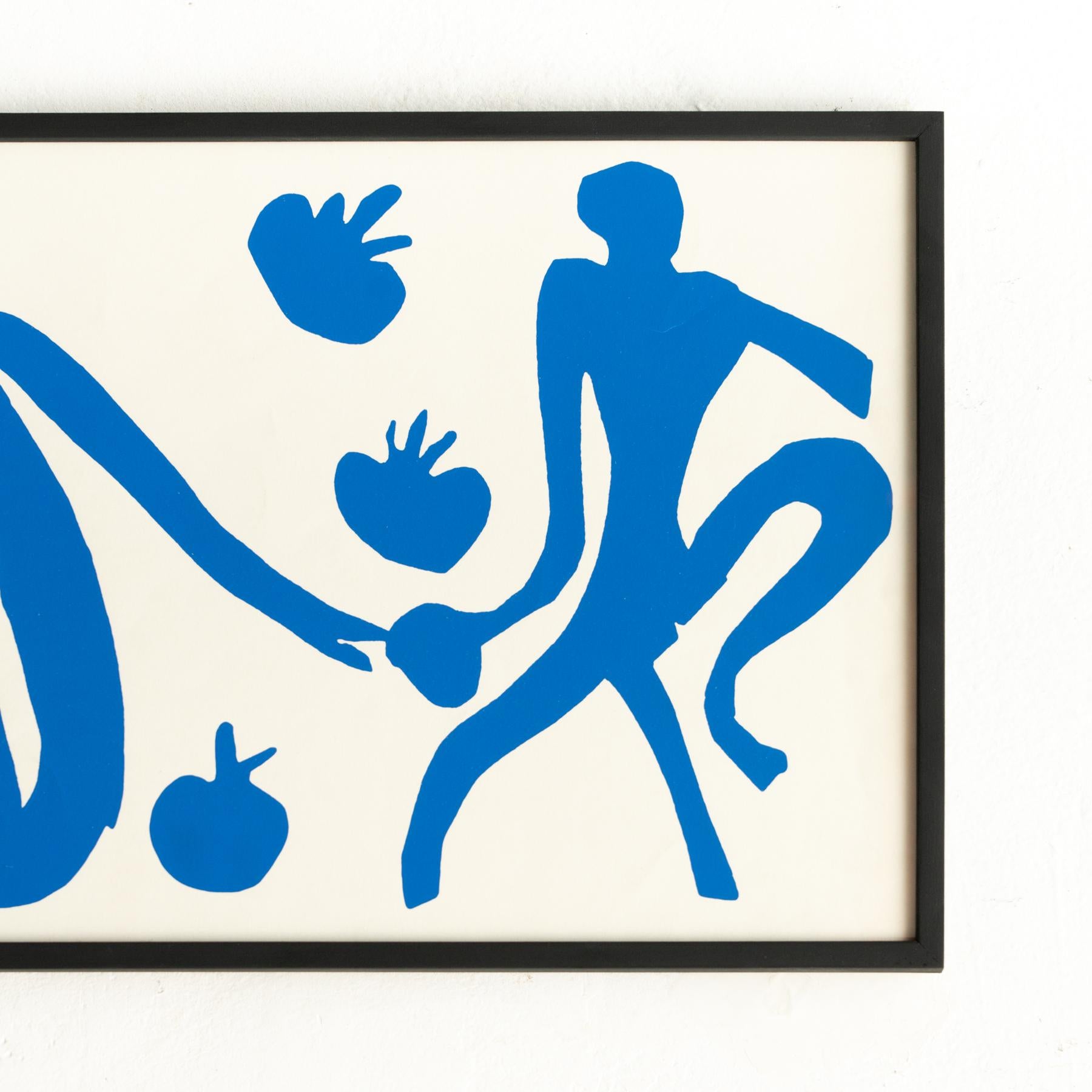 French Henri Matisse Color Lithography circa 1970