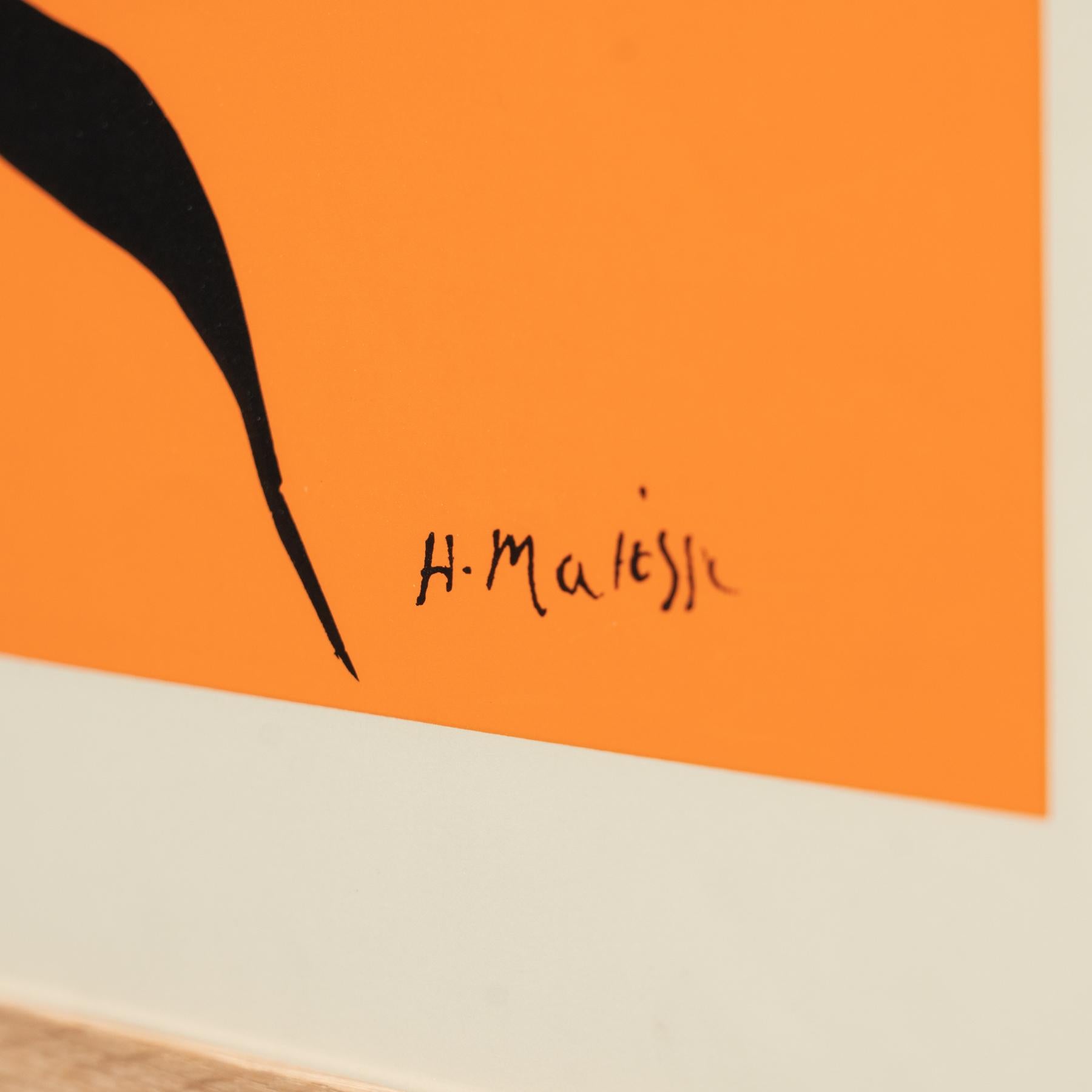 Farblithographie von Henri Matisse, um 1970 (Moderne)