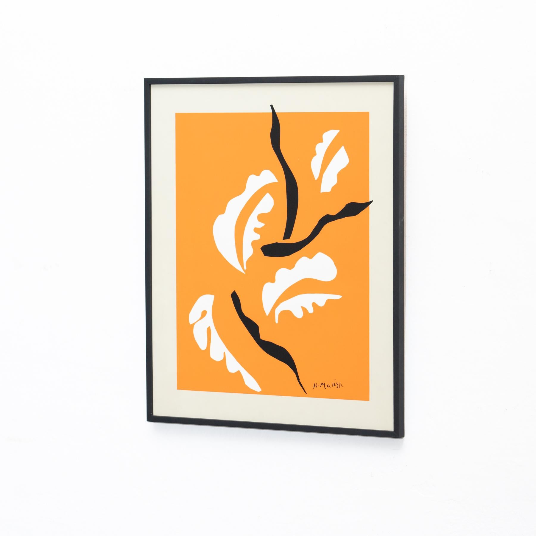 Modern Henri Matisse Color Lithography, circa 1970