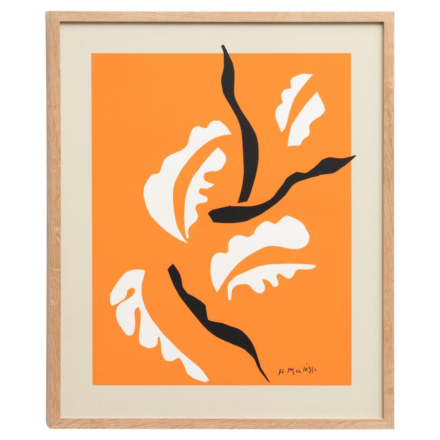 Farblithographie von Henri Matisse, um 1970