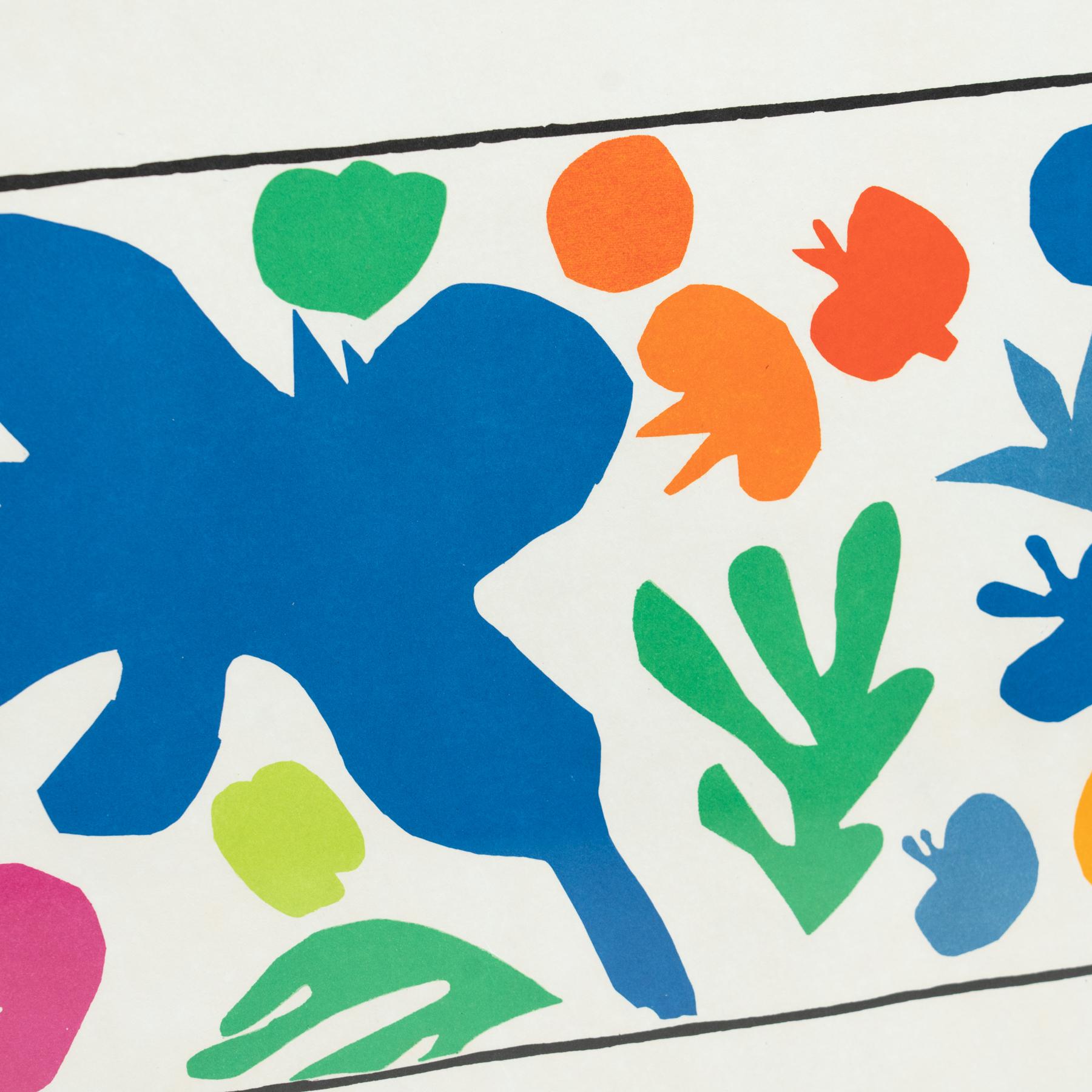 Henri Matisse 'Coquelicots' Lithograph', circa 1954 4