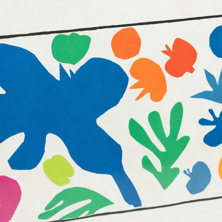 Henri Matisse 'Coquelicots' Lithograph', circa 1954 For Sale 4