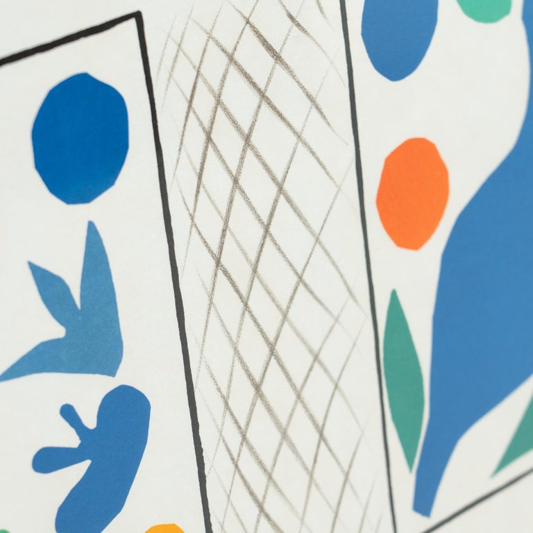 Henri Matisse 'Coquelicots' Lithograph', circa 1954 For Sale 6