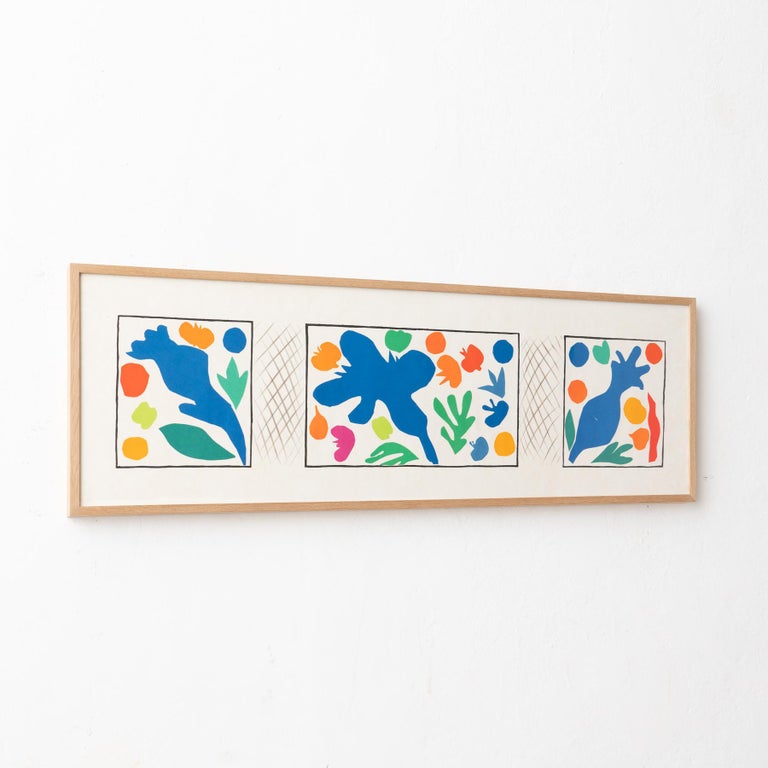 Modern Henri Matisse 'Coquelicots' Lithograph', circa 1954 For Sale