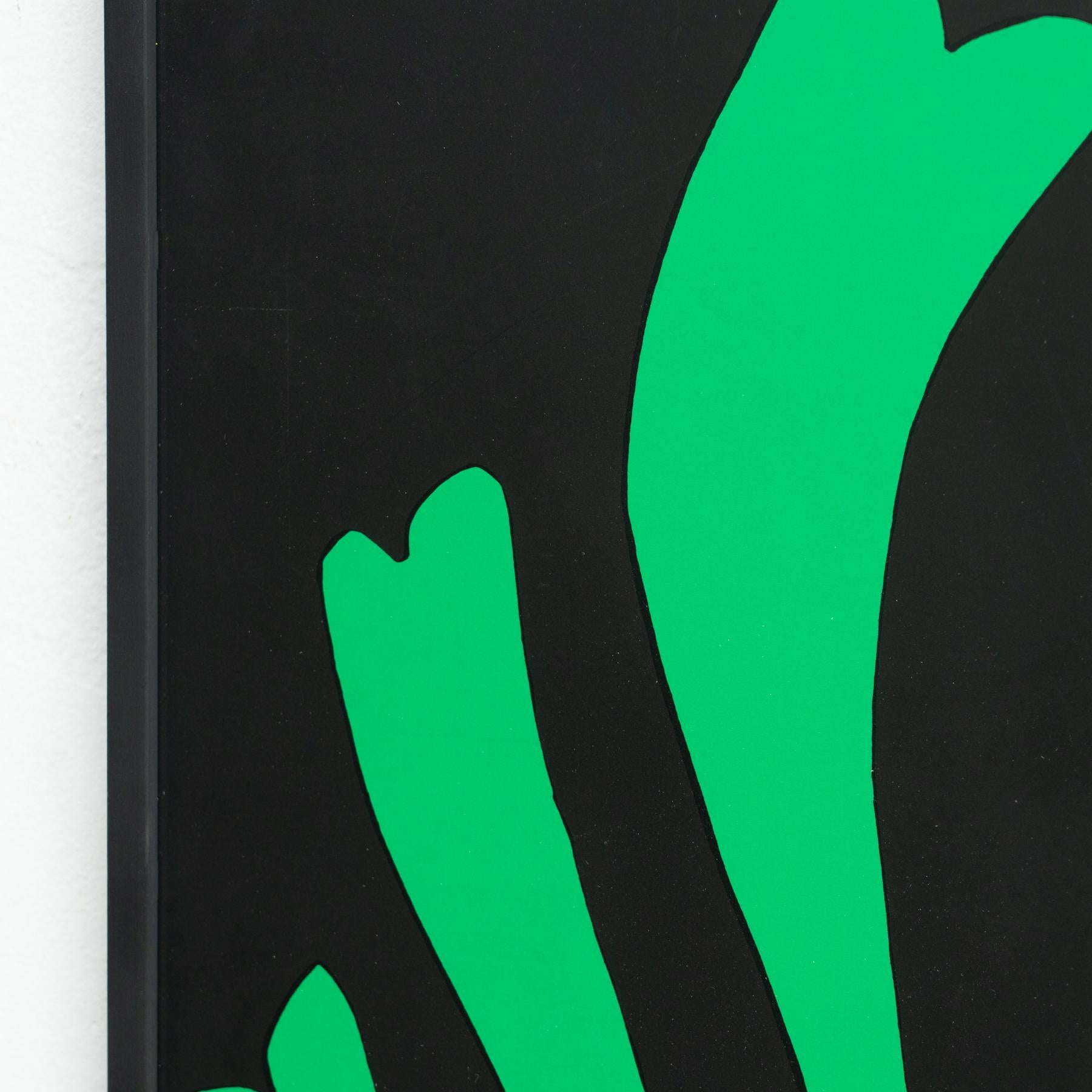 Henri Matisse Fern Cut Out Lithography in Black and Green, 1953 For Sale 3