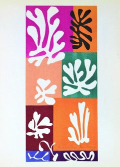 Henri Matisse Fleur de Neige Original Vintage Poster