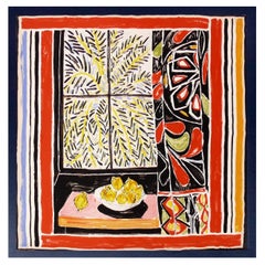 Henri Matisse - Écharpe en soie encadrée