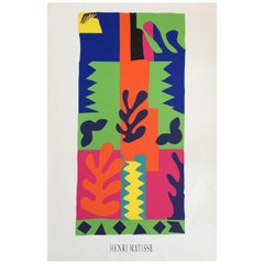 Henri Matisse Graphique de France Original Vintage-Poster, Henri Matisse