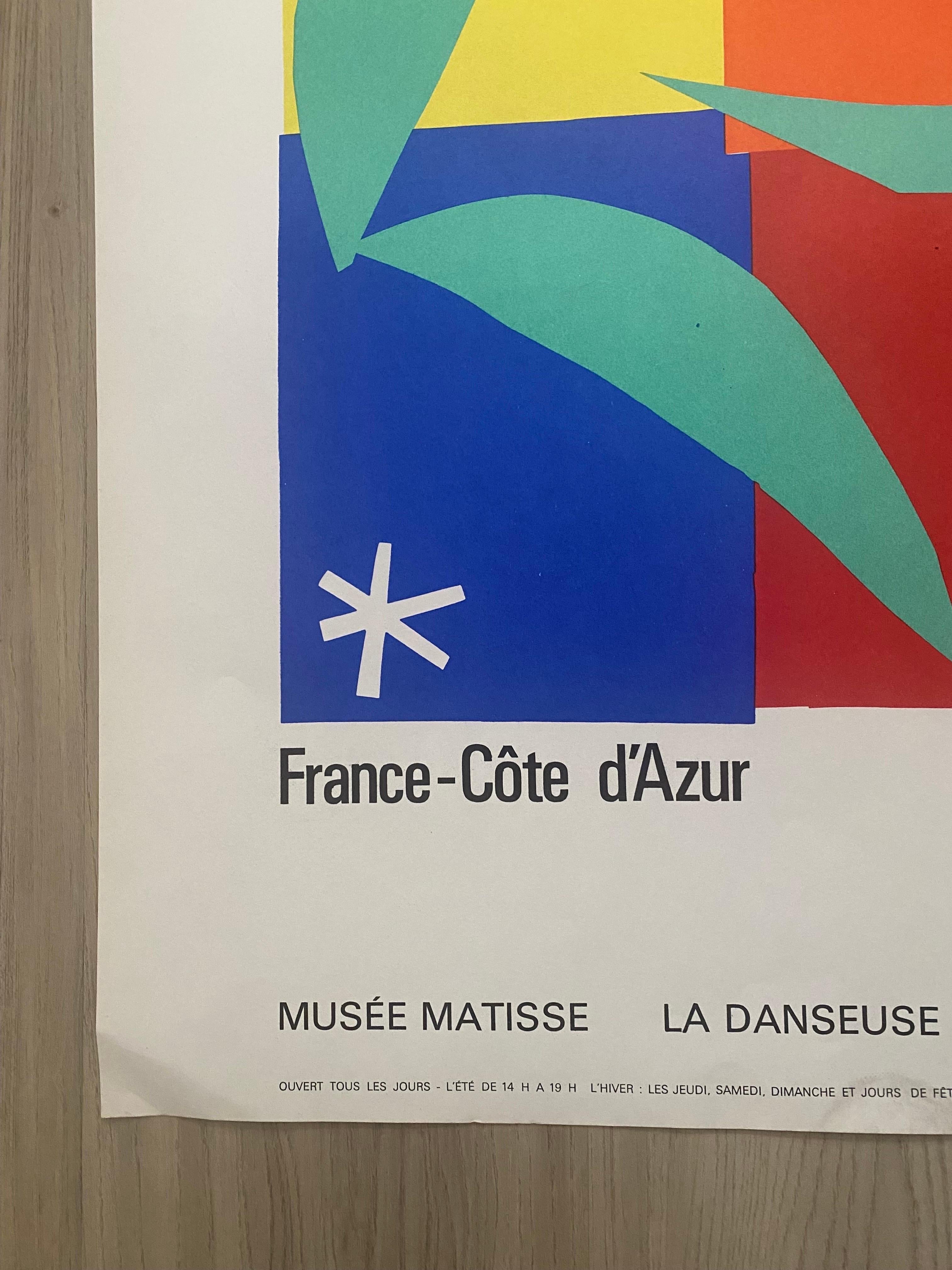 Henri Matisse, La Danseuse Creole Printed By Mourlot  In Good Condition In San Carlos, CA