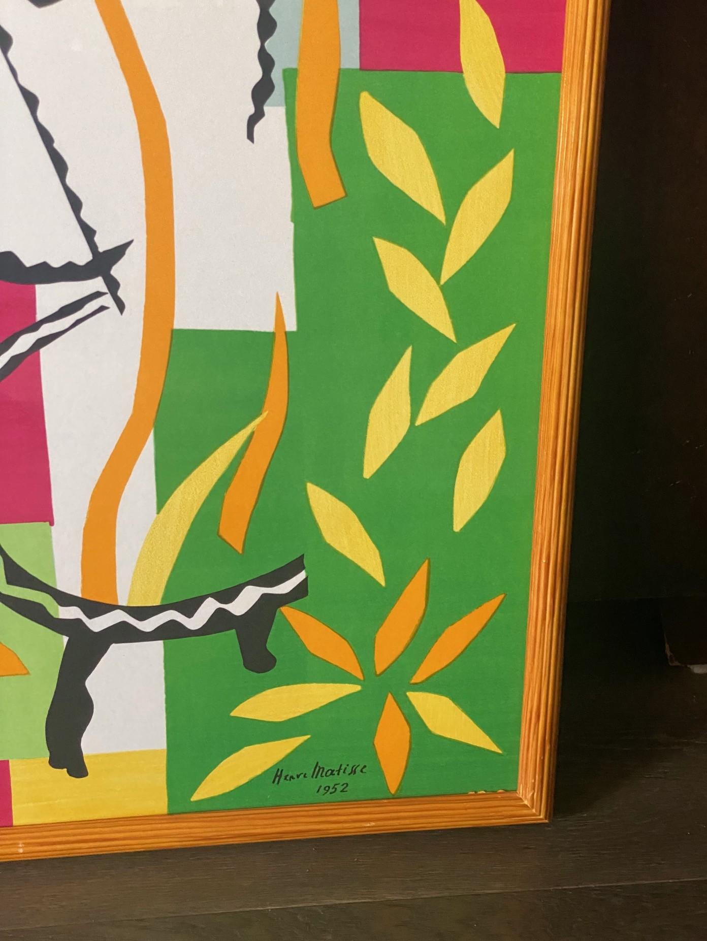Henri Matisse Limited Ed. Lithograph La Tristesse du Roi The Sadness of The King en vente 6
