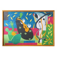 Henri Matisse Limitierte Ausgabe. Lithographie La Tristesse du Roi Die Traurigkeit des Königs