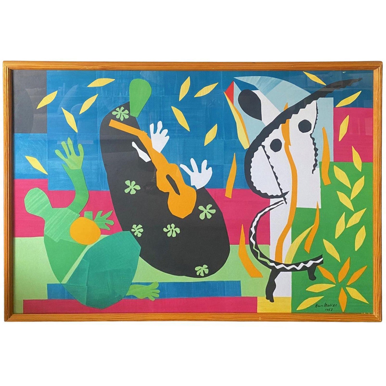 Henri Matisse Ed. limitada Litografía La Tristesse du Roi La Tristeza del Rey en venta