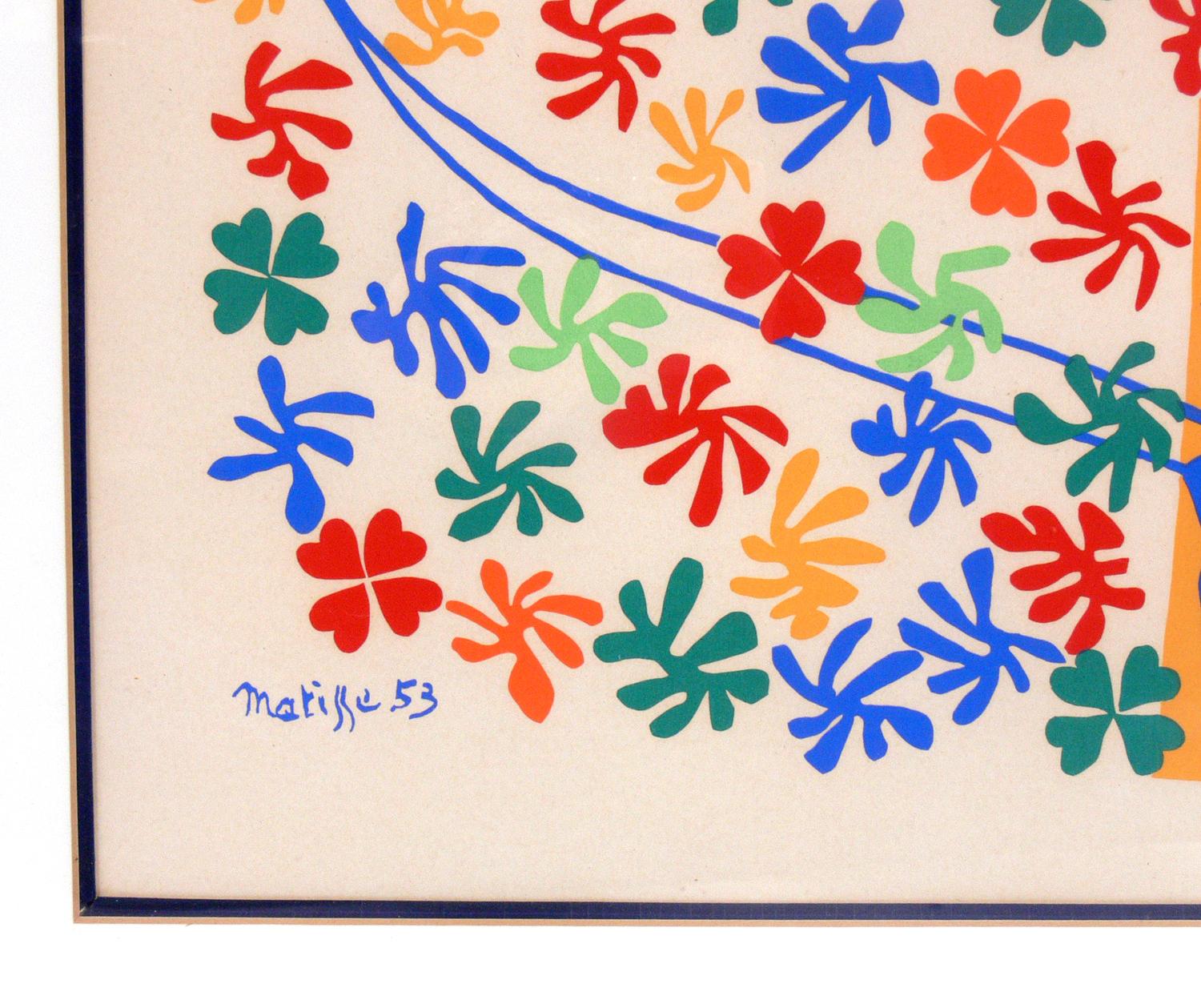 Henri Matisse Lithographie (amerikanisch)