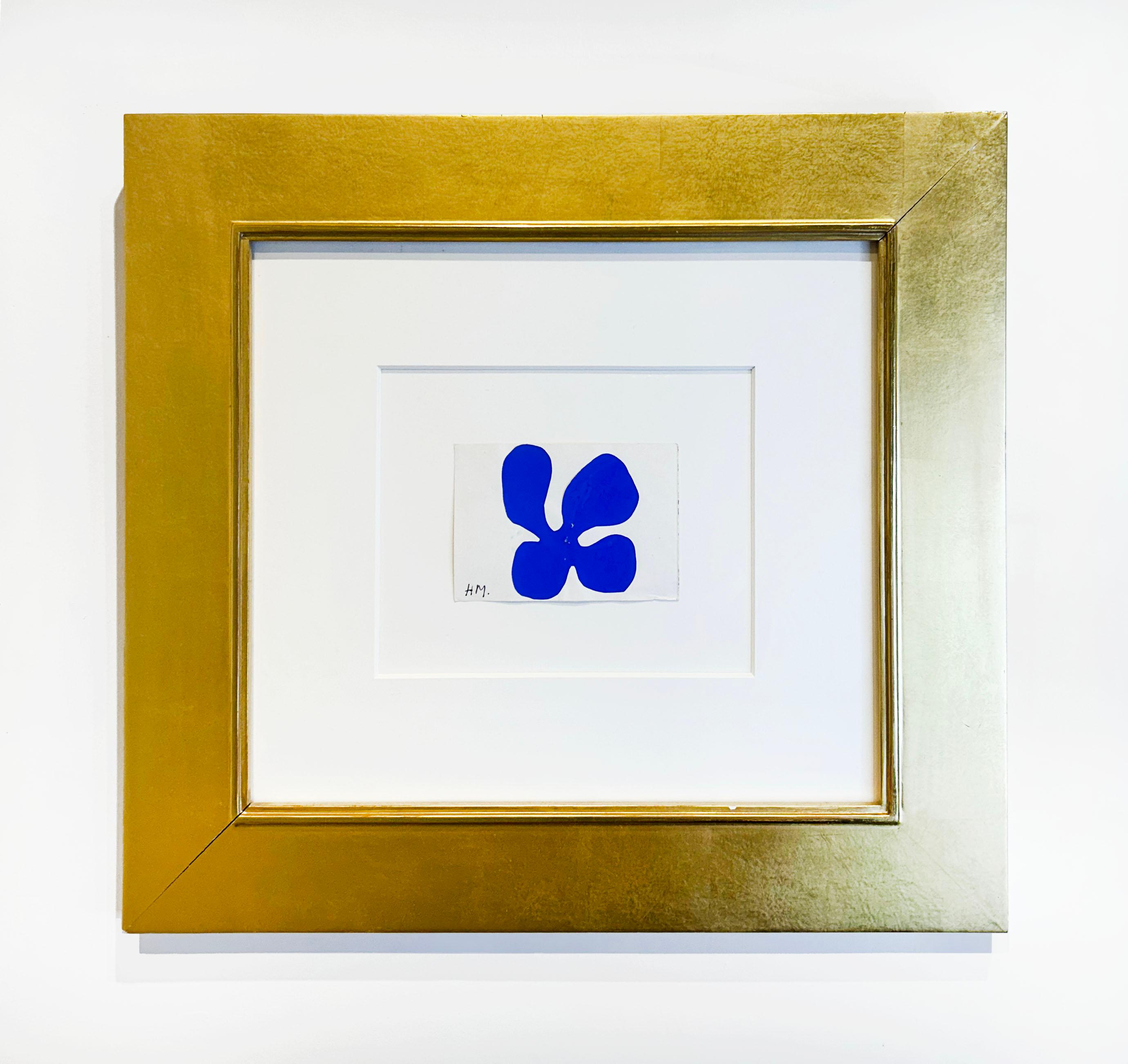 Henri Matisse, Blue Cut Out/Flower For Sale 1