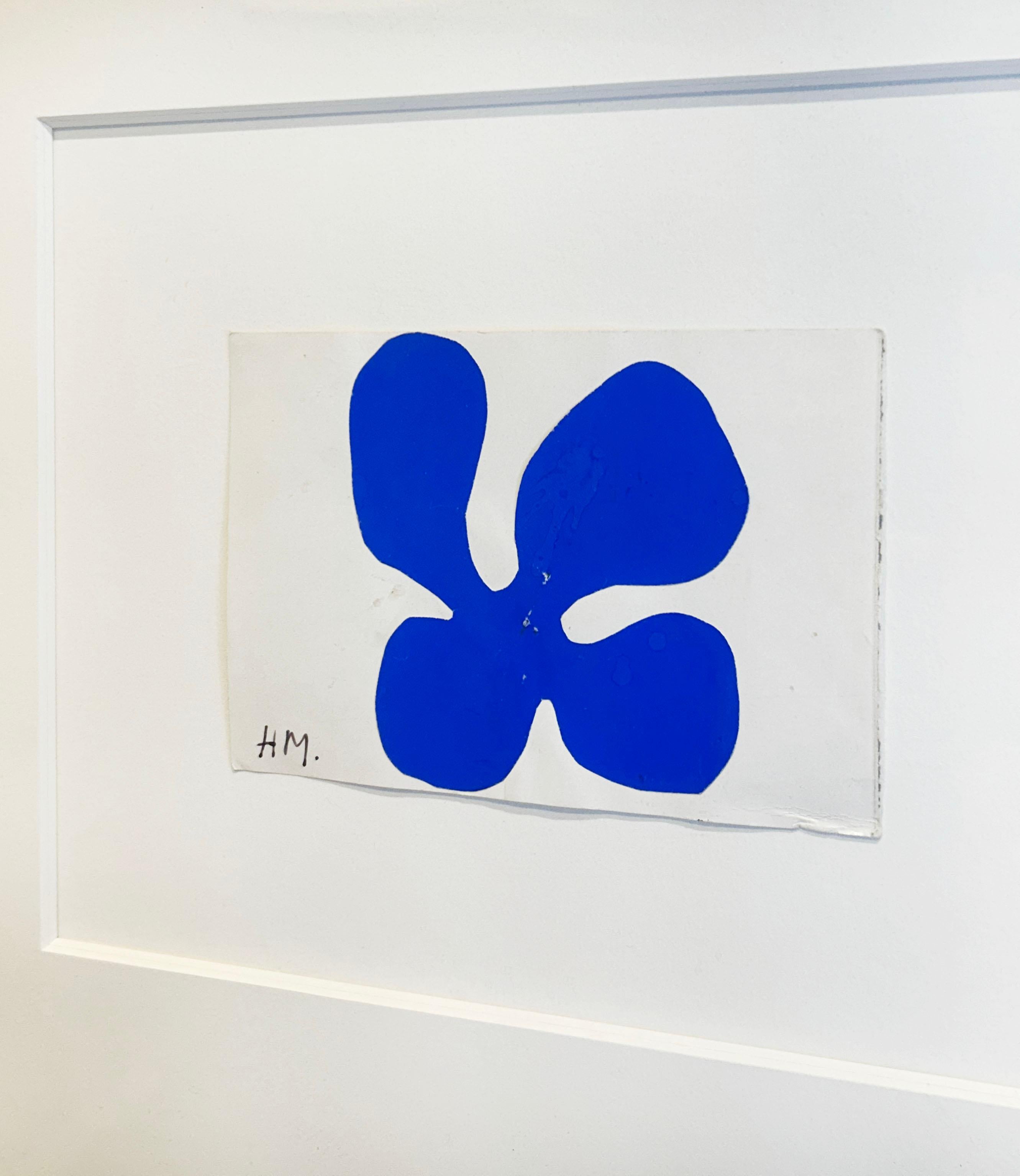 Henri Matisse, Blue Cut Out/Flower For Sale 4