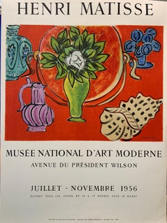 Henri Matisse, 'Musee National D’art Moderne' Original Exhibition Poster, 1956