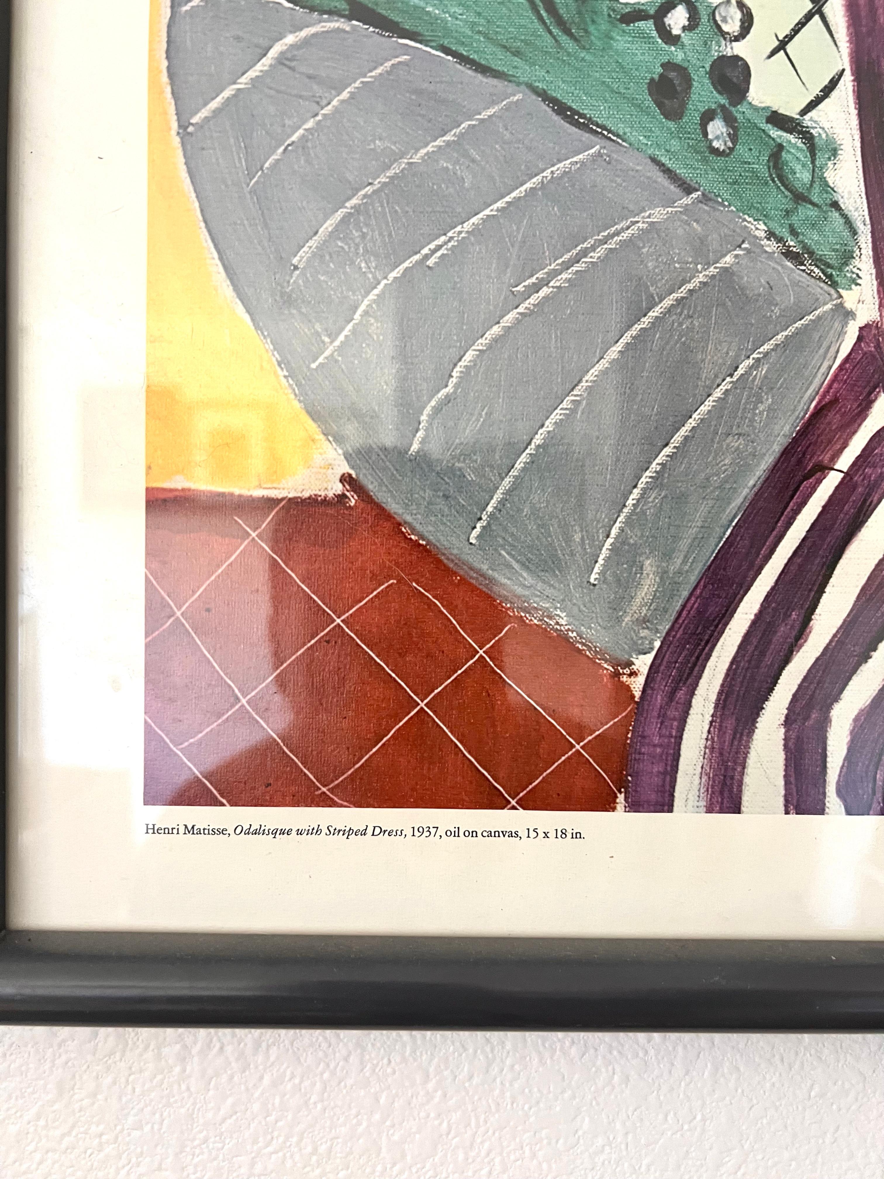 Expressionniste Affiche du Musée Pasadena d'Henri Matisse Norton Simon  en vente