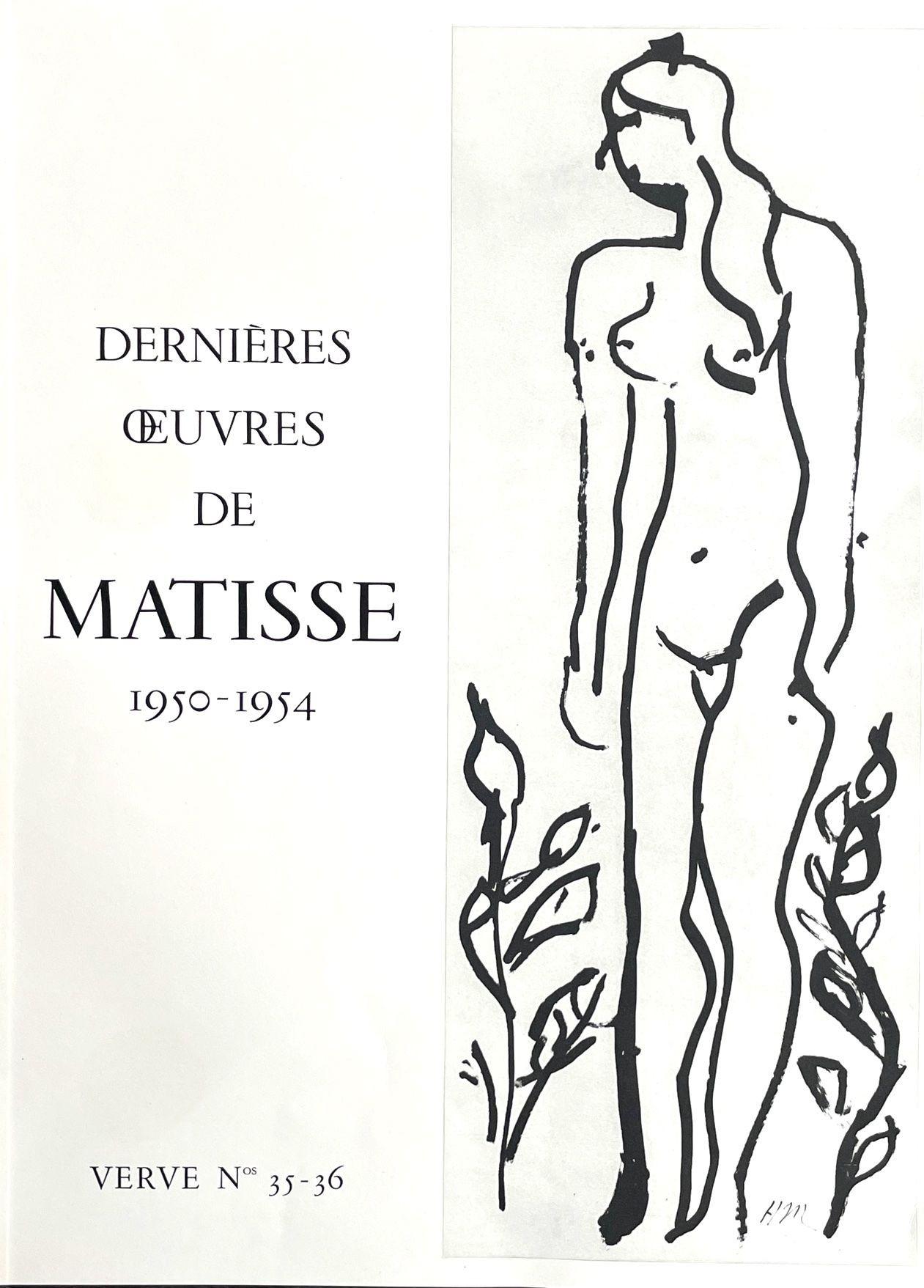 Henri Matisse „Nu Aux Orange“, Orignal-Lithographie, 1954 von Mourlot Freres, Paris (Mitte des 20. Jahrhunderts) im Angebot