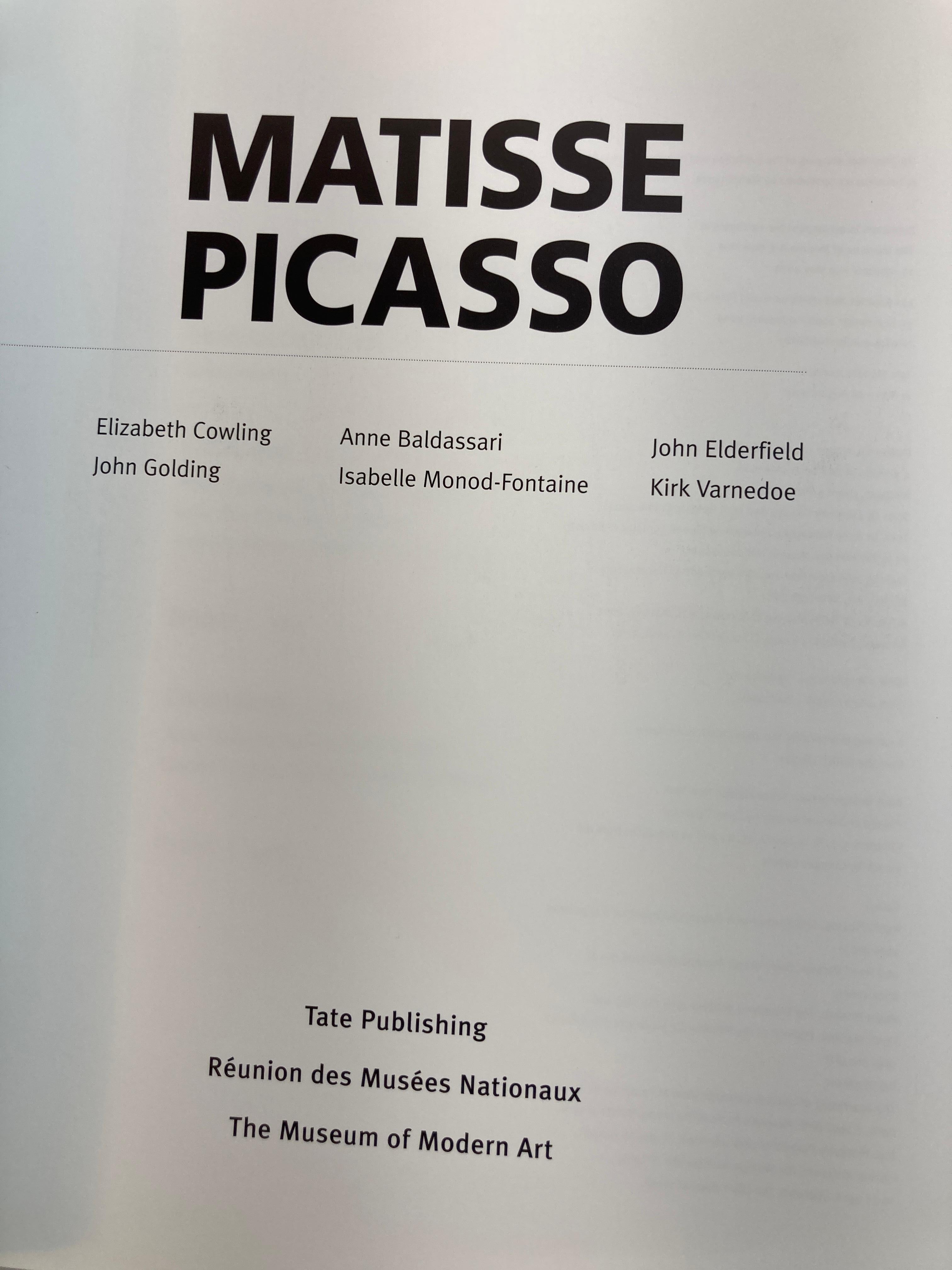 Henri Matisse & Pablo Picasso Matisse Picasso Book 4