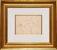 Dibujo a lápiz de Henri Matisse directo del patrimonio de Matisse