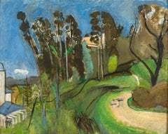 Paysage Du Mont Alban, Nice By Henri Matisse
