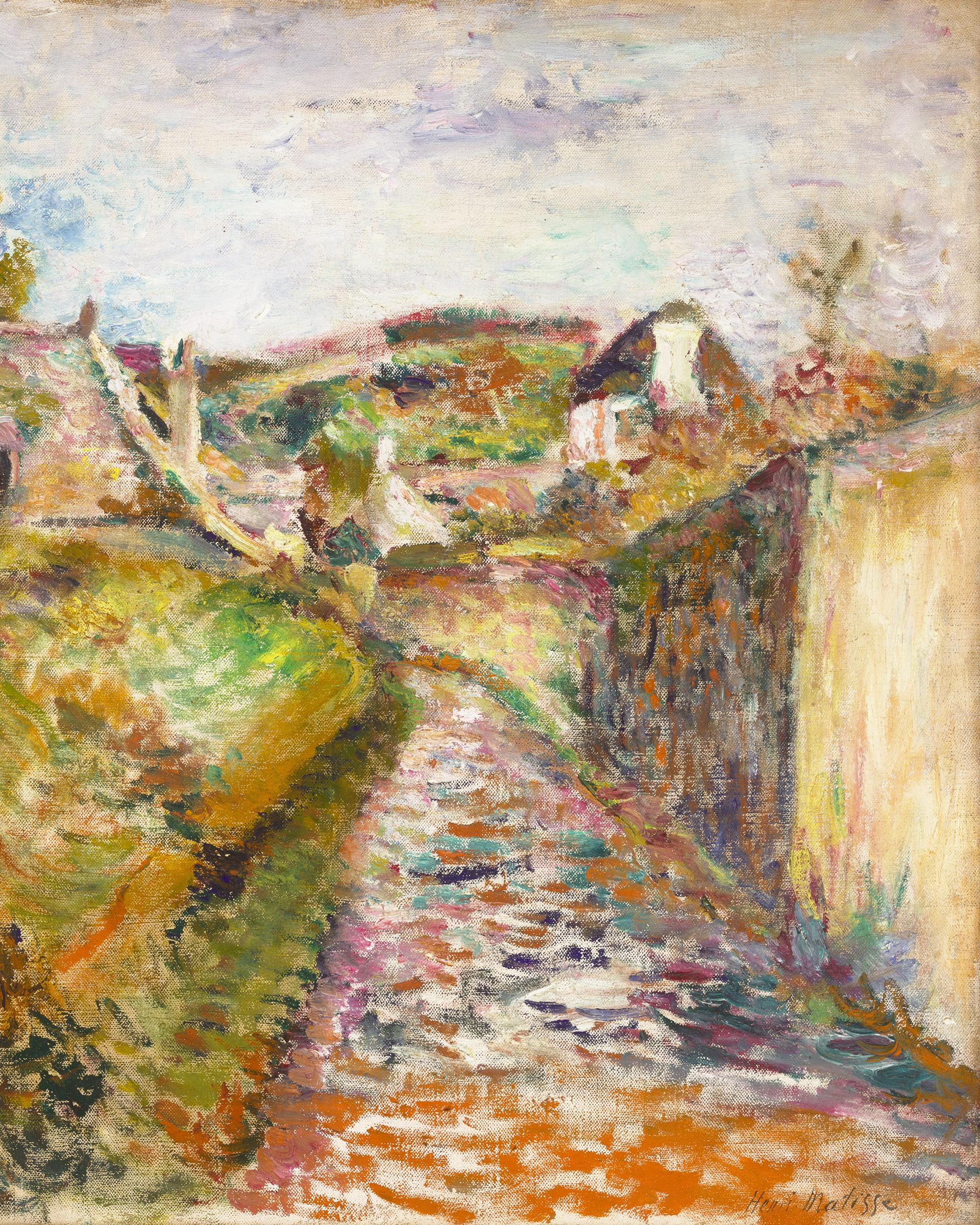 Henri Matisse
1869-1954  French

Vue de Belle-île

Signed 