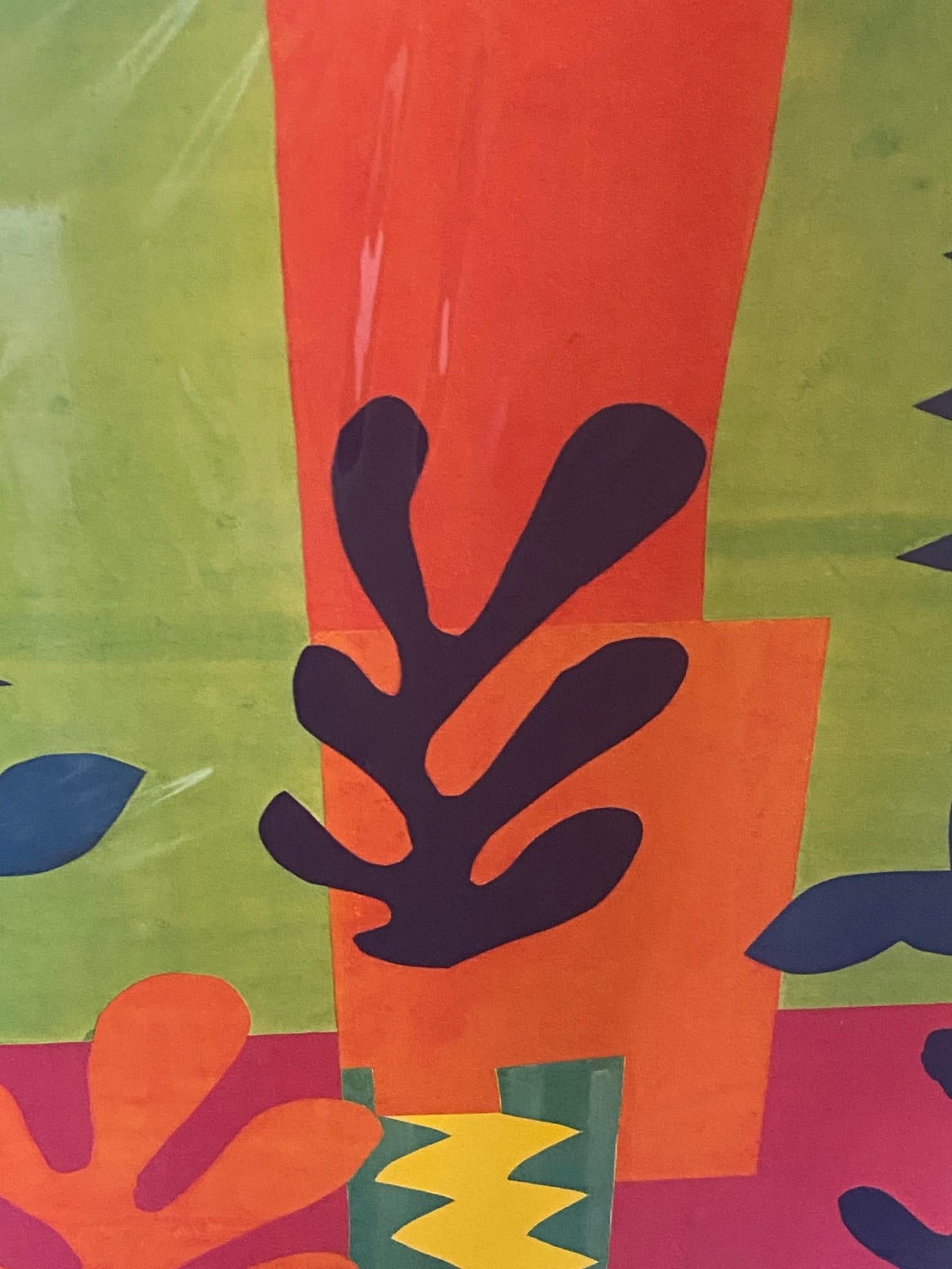 Henri Matisse Papierausschnitte  St. Louis Art Museum Original-Ausstellungsplakat im Angebot 4