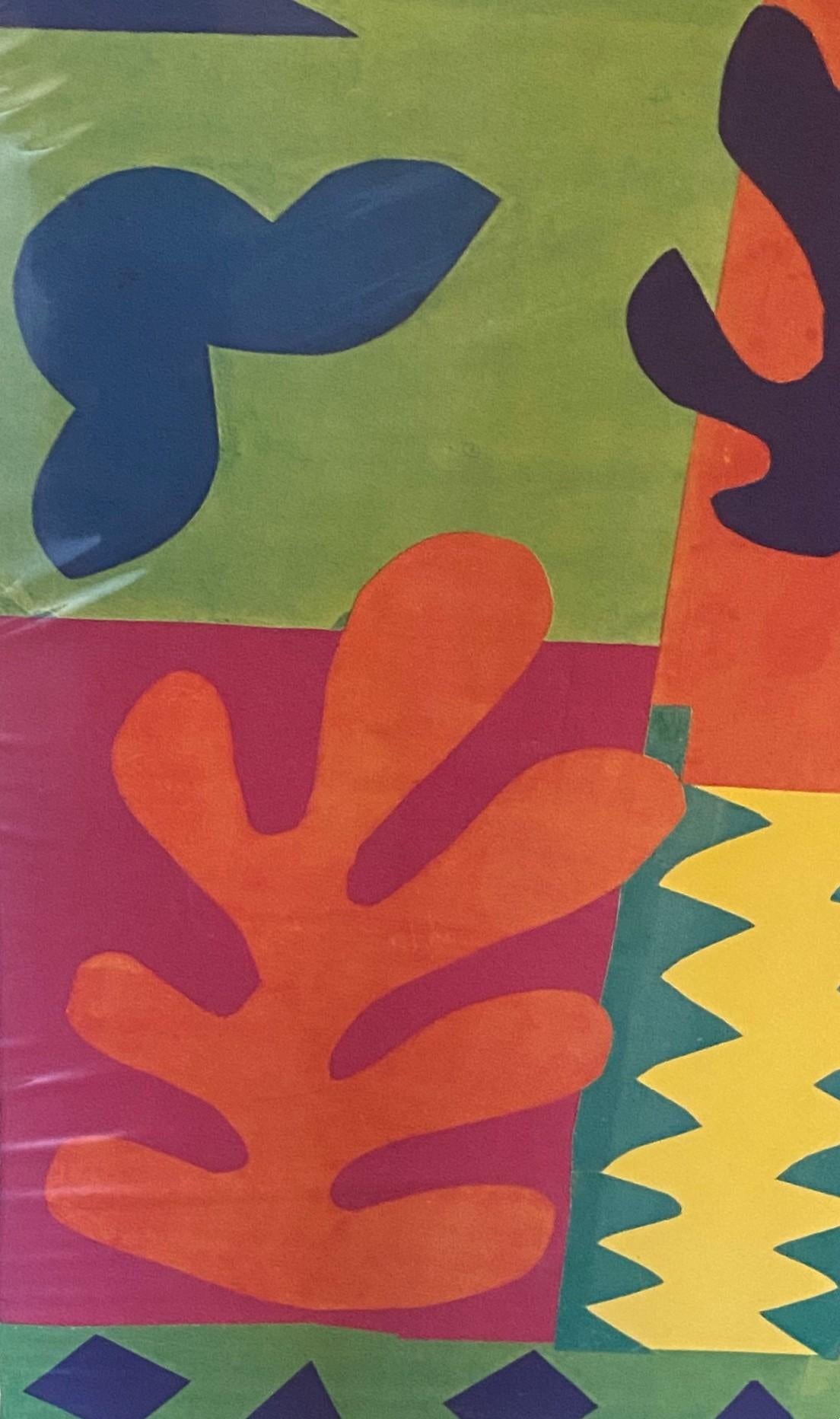 Henri Matisse Papierausschnitte  St. Louis Art Museum Original-Ausstellungsplakat im Angebot 5