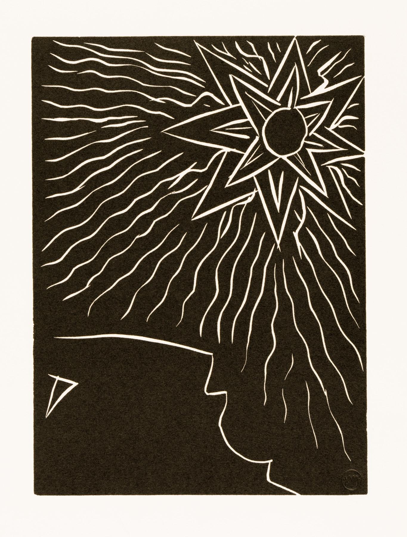 Henri Matisse Figurative Print - ". . . Mais soudain le soleil, secouant sa crinière . . ."