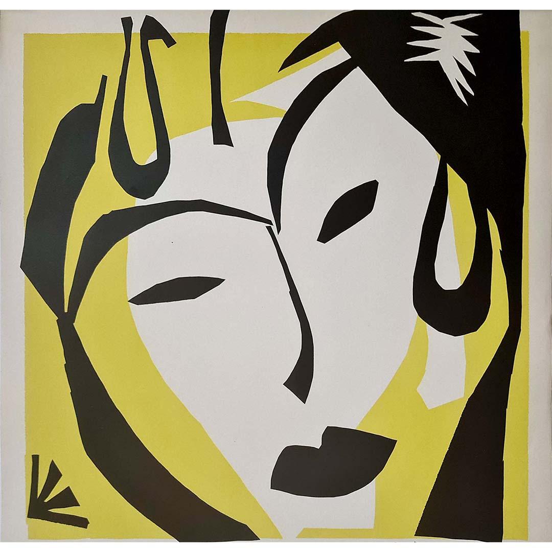 1950 Manifesto originale - Mostra di Henri Matisse Maison de la pensée Française 2