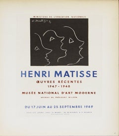 1959 After Henri Matisse 
Musee National d
Art Moderne
 Modernism White, Black