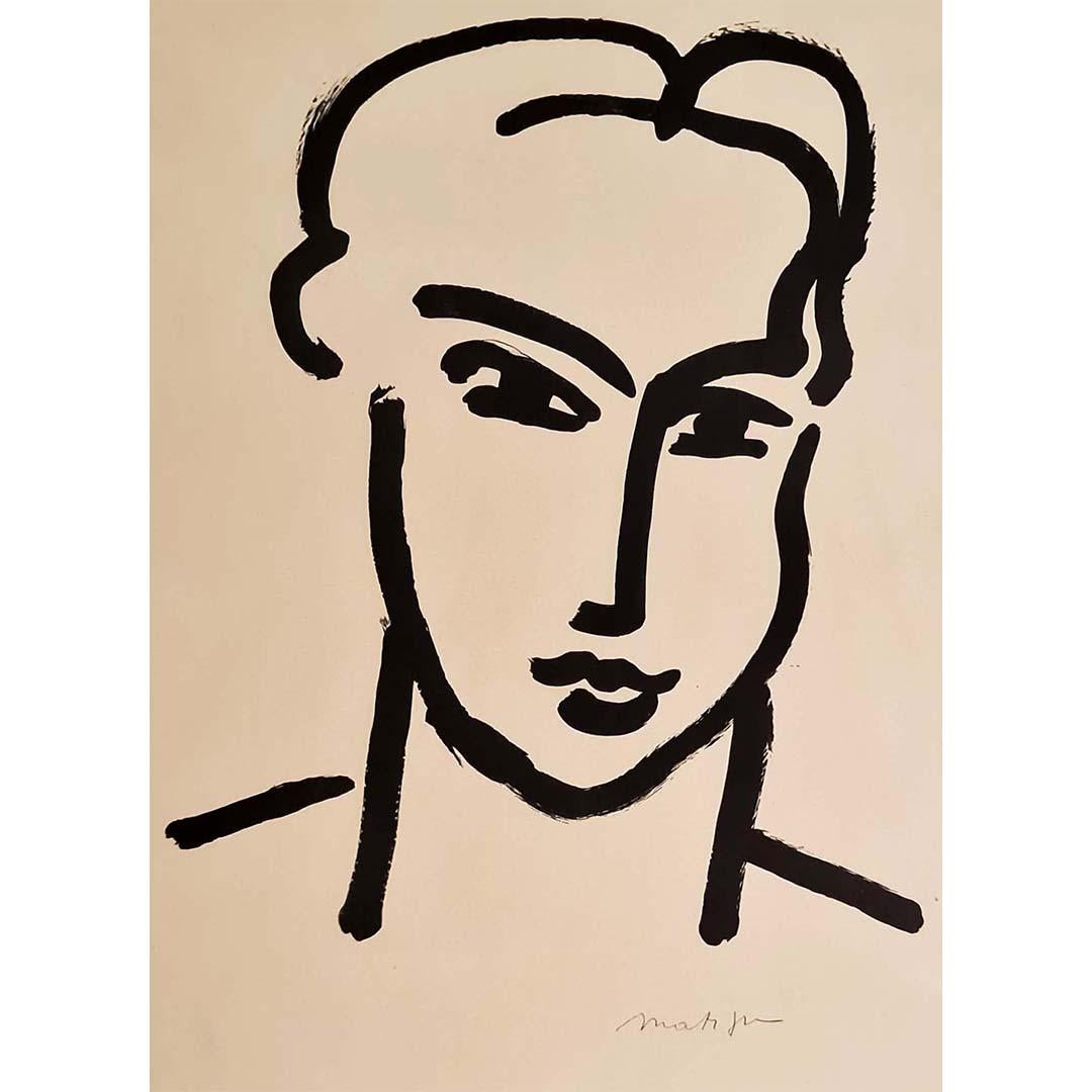 1964 Original Poster by Henri Matisse - Engravings - Galerie Maeght 1