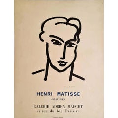 1964 Original Poster by Henri Matisse - Engravings - Galerie Maeght