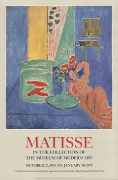 1978 After Henri Matisse 'Goldfish and Sculpture' Modernism Offset Lithograph