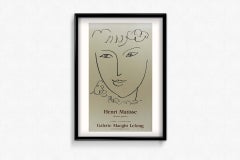 1984 original poster by Henri Matisse for the exhibition at the Galerie Maeght