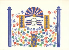 1985 After Henri Matisse 'Pacifica Island Art' Modernism Serigraph