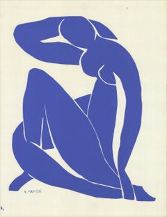 1990 Henri Matisse 'Blue Nude II' Modernism France Serigraph