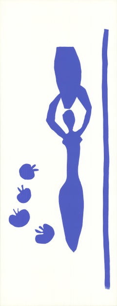 Vintage 1990 Henri Matisse 'Femme a L’Amphore' Modernism France Serigraph
